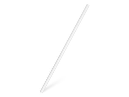 Slamka papierová biela JUMBO 8mm x 25cm/100 ks