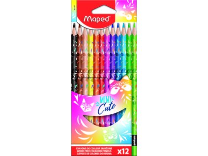 Pastelky/12 Color Peps Mini Cute Maped