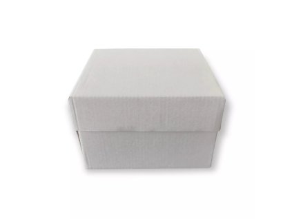 Krabica tortová 15x15x10 biela KIRA
