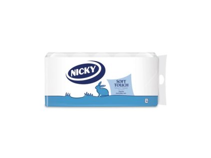 Toaletný papier/10 kotúčov/2-vrstvý NICKY Soft