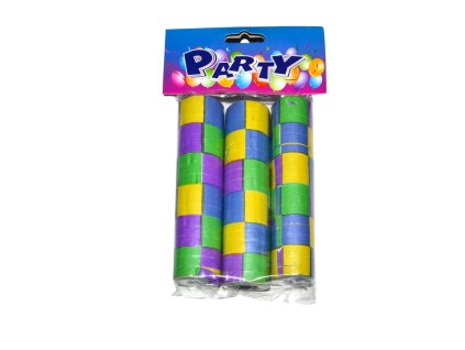 Serpentíny 4m/3ks farebné