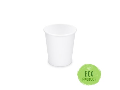 Papierový pohár biely 200 ml /50ks S 73mm