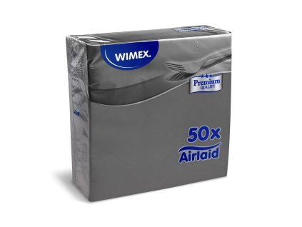 Obrúsky Premium šedé 40x40cm/50ks