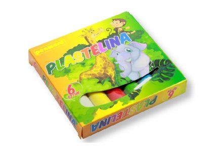 Plastelina 6 ks /100g PENWORD