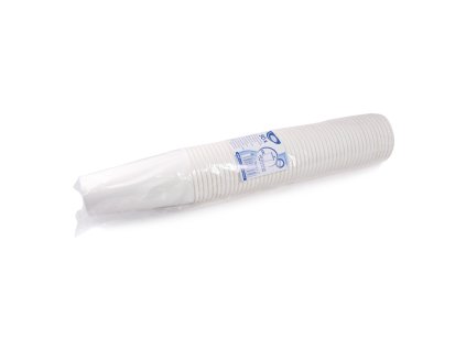 Papierový pohár biely 610ml /50ks XXL 90mm
