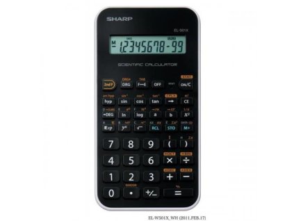 Vedecká kalkulačka, 146 funkcií, SHARP