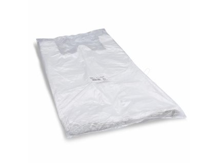 Tašky 10kg 30+18x55cm/100ks biela