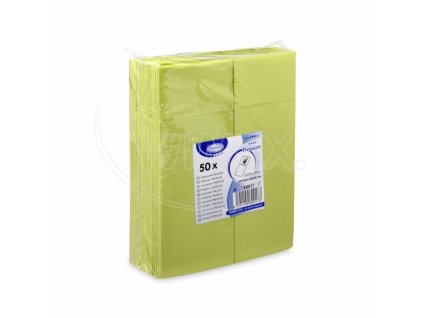 Obrúsok žltozelený 32x40cm CutleryStar Premium/50 ks