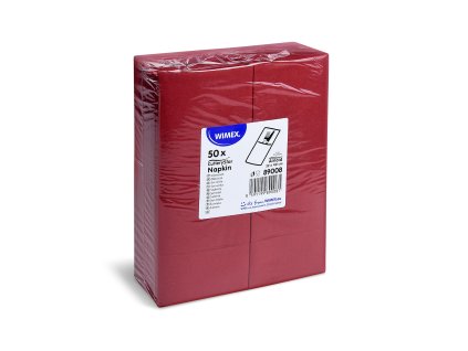 Obrúsok bordový 32x40cm CutleryStar Premium/50 ks