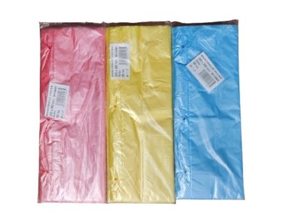 Mikroténové sáčky farebné 250x350mm/50ks