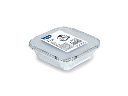 Miska alu s viečkom 560 ml/5ks