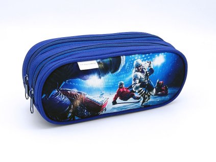 Peračník CONCORDE Hokej, 2-zips, modrý