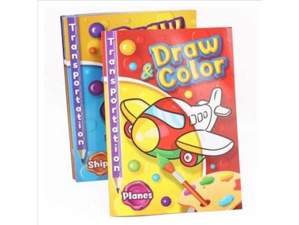 Omaľovánky A4/8strán FoskaBK36282