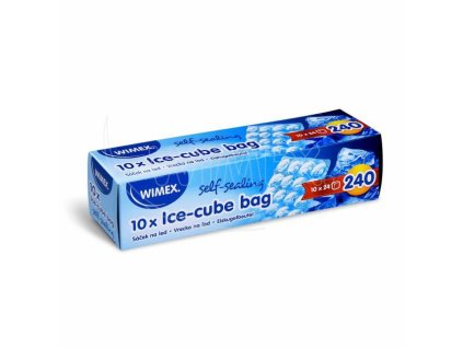 Vrecko na ľad (LDPE) samozatváracie pre 24 kociek/ 10 ks