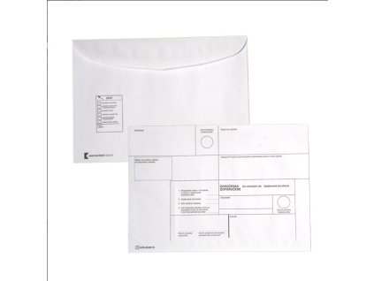 Obálka C5 DVR opakované doručenie