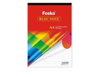 Poznámkový blok A4/50listov Foska
