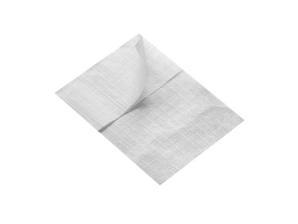 Obrúsky do zásobníka 1-vrstvé biele 17x17/2000 ks