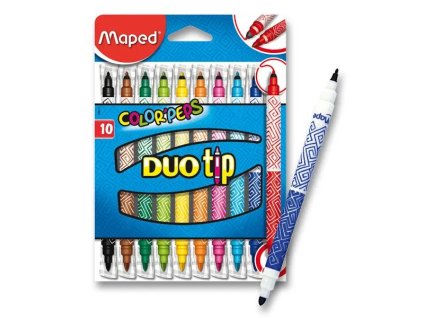 Fixy/10 ks obojstranné Color Peps Duo Tip Maped