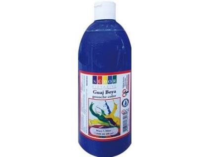 Tempera 500ml modrá Sudor