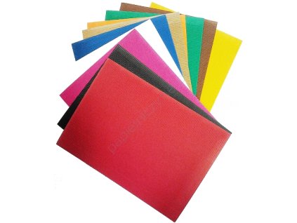Karton A4/10 farieb vlnkovaný Standart