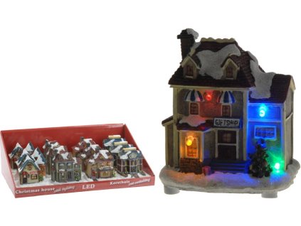 Vianočný domček LED 349213