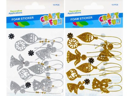 CF Nalepky Vianoce/10ks