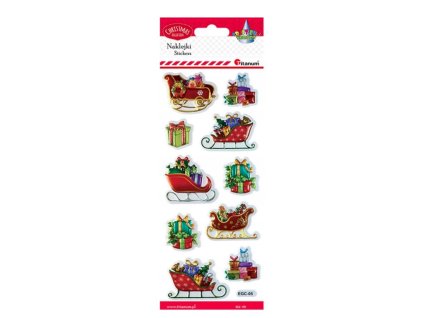 Nálepky sane 3D 100x260