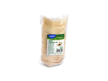 Fingerfood miska  lodička 11x7x3,1/100ks