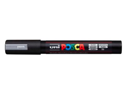 Posca popisovač strieborný č.26 PC-5M 2,5 mm