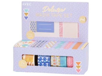 Sada 7 pások a kniha samolepiek