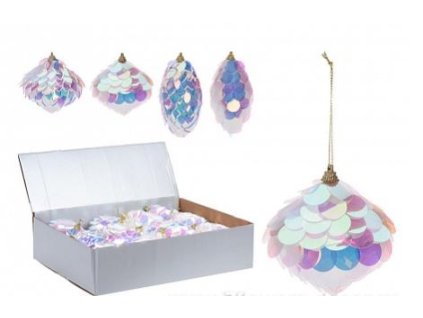 Vian. ozdoba  na zavesenie šupiny 341365