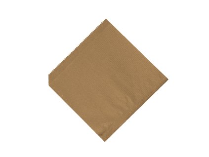Papierové vrecká na hamburger hnedé 16x16xm/500ks