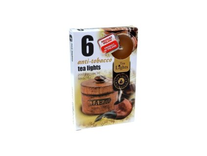 Čajové sviečky/6ks Anti-tobacco