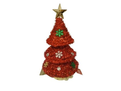 Vianočný stromček 34,5cm staniol