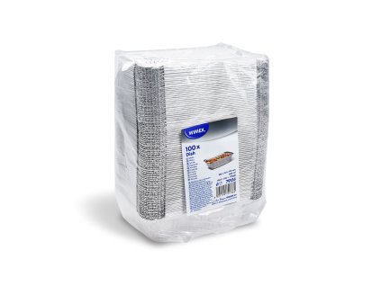 Misa ALU hranatá 186x137x49mm 660ml