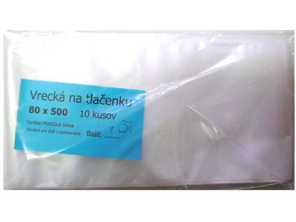 Tlačenkové vrecká 8 cm x 50 cm / 10 ks