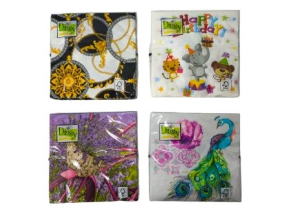 Obrúsky DAISY 33x33 celoročné