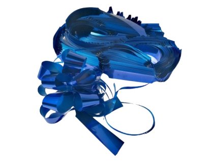 Sťahovacia stuha metal 3 cm x 100 cm modrá