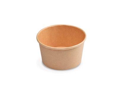 Papierová miska kraft 350 ml / 50 ks S