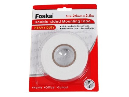 Penová obojstranná páska Foska 24mmx2.5m