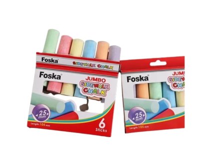 Chodníková krieda/6ks Foska CK6006