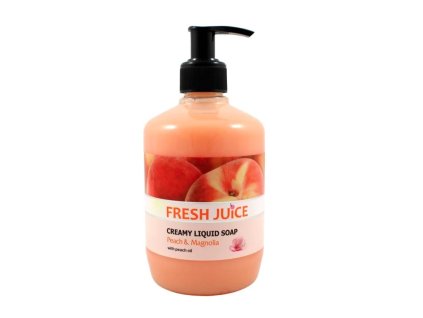 Fresh Juice tekuté mydlo PEACH MAGNOLIA 460ml