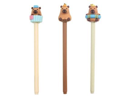 Guľôčkové pero 0,5mm CAPYBARA
