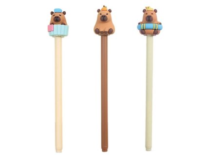 Gumovacie pero 0,5mm CAPYBARA