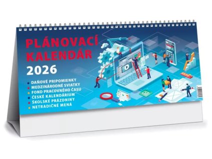 Plánovací kalendár Maxi 2026 Press SK-15