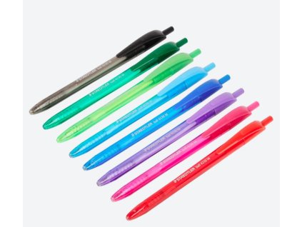 Guľôčkové perá/8ks mix farieb Staedtler