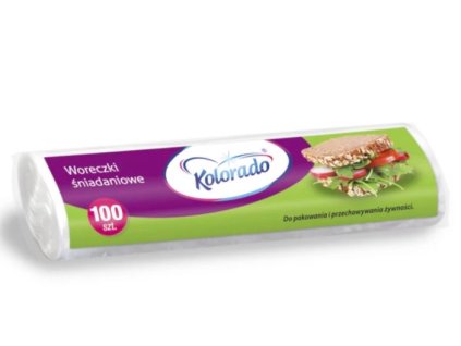 Sáčky na potraviny HDPE Kolorado 100 ks 17x24 cm