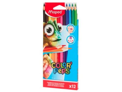 Pastelky/12 Maped Chameleon