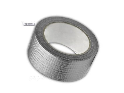 Lepiaca páska s tkaninou 48mmx20m strieb