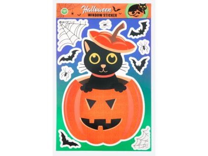 Halloween Nálepka na okno veľká